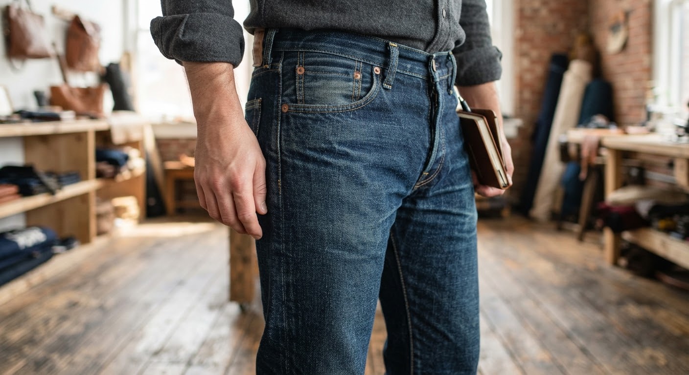 Broken-In Taper — Tapered Fit · Broken-In Wash