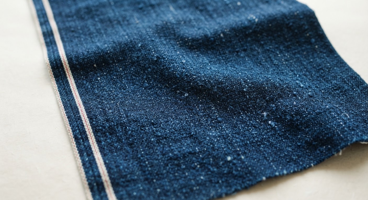 Deep Sea Selvedge — Natural Indigo Selvedge · Deep Sea